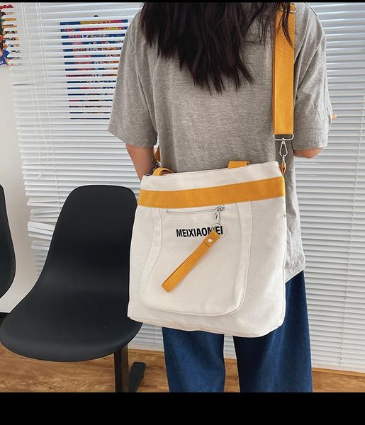 canvas bag women's simple large capacity one shoulder cross small square fashion leisure bags
canvas bag women's simple large capacity one shoulder cross small square fashion leisure bags