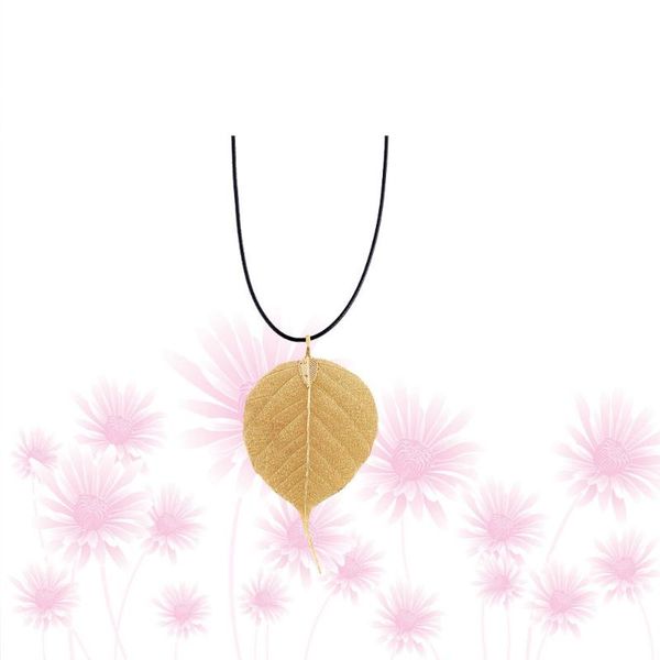 colored plating leaf necklace leather cord hanging pendant jewelry decoration for girls birtday gift (golden) necklaces, Silver
colored plating leaf necklace leather cord hanging pendant jewelry decoration for girls birtday gift (golden) necklaces, Silver