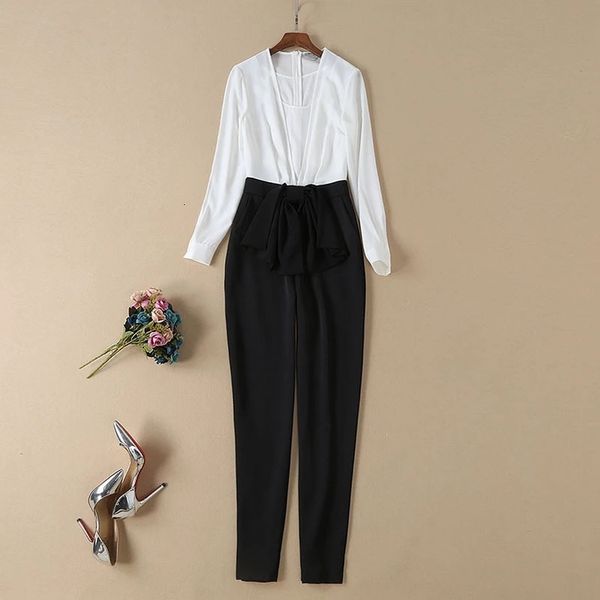 women's jumpsuits & rompers european and american stars with the same high-quality fashion white stitching black waist strap slim fit j, Black;white
women's jumpsuits & rompers european and american stars with the same high-quality fashion white stitching black waist strap slim fit j, Black;white