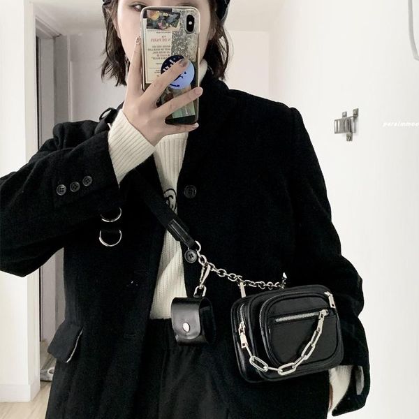 evening bags rock 2 bags/set crossbody for women 2021 punk chains shoulder bag small coins purse female cool women's clutch ins
evening bags rock 2 bags/set crossbody for women 2021 punk chains shoulder bag small coins purse female cool women's clutch ins