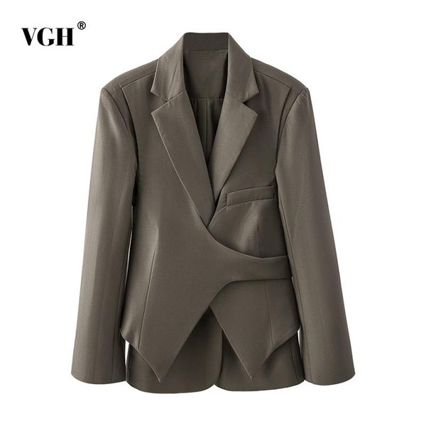 casual loose women's blazer notched long sleeve lace up asymmetrical slim fake two blazers female fashion clothing style suits &, White;black
casual loose women's blazer notched long sleeve lace up asymmetrical slim fake two blazers female fashion clothing style suits &, White;black