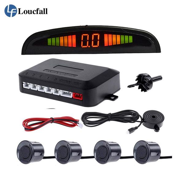 car buzzer led dispaly parking sensor system kit 4 sensors for reverse backup radar monitor detector rear view cameras&
car buzzer led dispaly parking sensor system kit 4 sensors for reverse backup radar monitor detector rear view cameras&