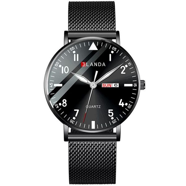 wristwatches jlanda fashion mens watches ultra thin stainless steel mesh band quartz watch men business luminous clock relogio masculino 650, Slivery;brown
wristwatches jlanda fashion mens watches ultra thin stainless steel mesh band quartz watch men business luminous clock relogio masculino 650, Slivery;brown
