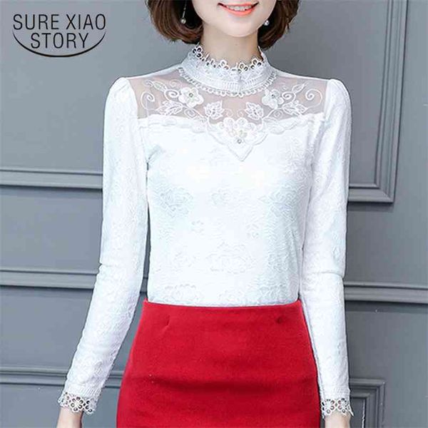 arrived fall blouse office lady shirt long sleeve female lace fashion women thin casual clothing d194 30 210506, White
arrived fall blouse office lady shirt long sleeve female lace fashion women thin casual clothing d194 30 210506, White