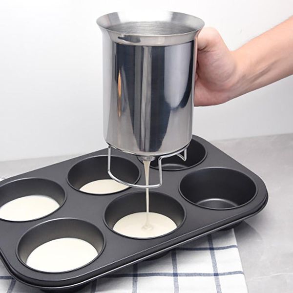 stainless steel funnel making cake handheld separator kitchen pastry tool durable practical home heat resistant batter dispenser baking & to
stainless steel funnel making cake handheld separator kitchen pastry tool durable practical home heat resistant batter dispenser baking & to