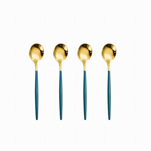 4pcs 13cm stainless steel round spoon teaspoons coffee stirring for sugar dessert spoons creative combination set dinnerware sets
4pcs 13cm stainless steel round spoon teaspoons coffee stirring for sugar dessert spoons creative combination set dinnerware sets