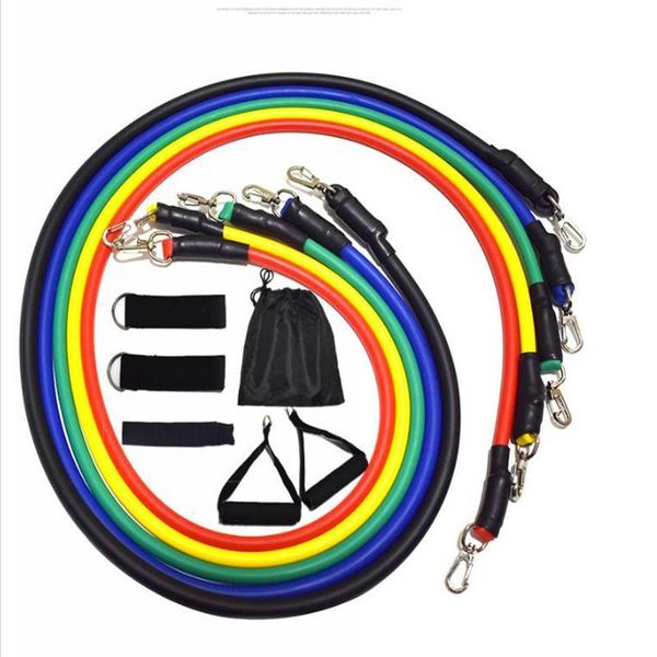 11pcs/set latex multi function resistance bands home workout exercise pilates belt yoga crossfit fitness tube pull rope with bag
11pcs/set latex multi function resistance bands home workout exercise pilates belt yoga crossfit fitness tube pull rope with bag