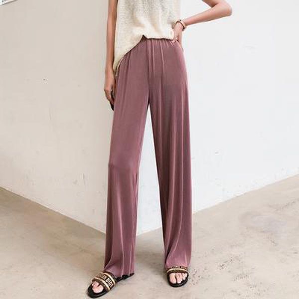 women's pants & capris yedinas korean wide leg for women high waist elastic trousers plus size s-2xl streetwear 2021 summer, Black;white
women's pants & capris yedinas korean wide leg for women high waist elastic trousers plus size s-2xl streetwear 2021 summer, Black;white