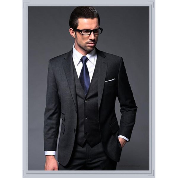 men's suits & blazers two buttons bridegroom tuxedo of men notch lapels marriage dinner tuxedos graduation (jacket + pants vest) suit, White;black
men's suits & blazers two buttons bridegroom tuxedo of men notch lapels marriage dinner tuxedos graduation (jacket + pants vest) suit, White;black