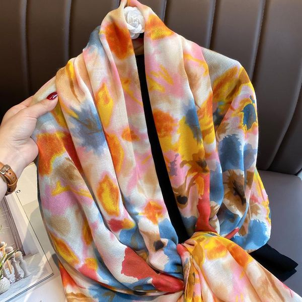 scarves retro ethnic style literary cotton scarf women large fashion blooming flowers shawl dual-use 180*90cm, Blue;gray
scarves retro ethnic style literary cotton scarf women large fashion blooming flowers shawl dual-use 180*90cm, Blue;gray