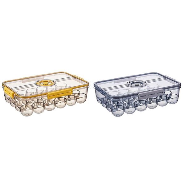 storage bottles & jars 24 grids egg box transparent container for refrigerator eggs organizer holder kitchen
storage bottles & jars 24 grids egg box transparent container for refrigerator eggs organizer holder kitchen