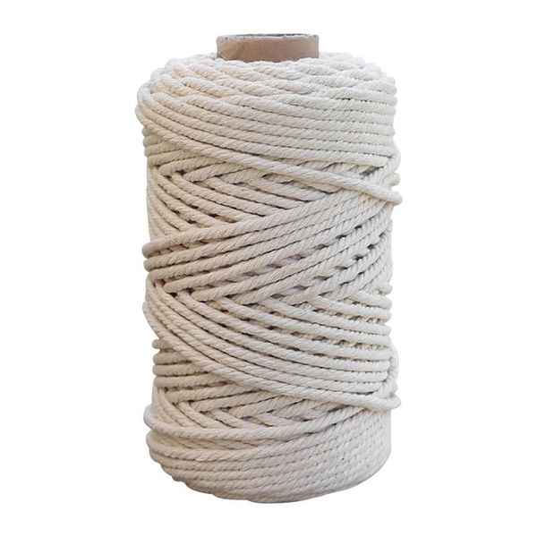 yarn 100m diy 100% white cotton rope braided twisted cord for handmade decoration lanyard ficelles couleurs thread, Black;white
yarn 100m diy 100% white cotton rope braided twisted cord for handmade decoration lanyard ficelles couleurs thread, Black;white