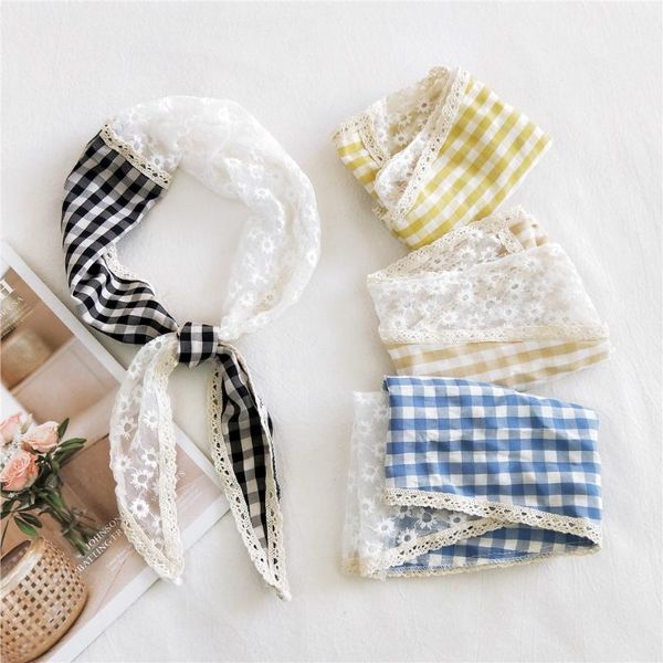 scarves triangular mosaic diamond scarf female joker plaid lace cotton decorative, Blue;gray
scarves triangular mosaic diamond scarf female joker plaid lace cotton decorative, Blue;gray