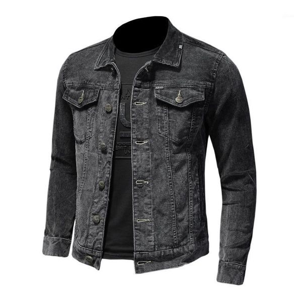 men's jackets 2021 motorcycle denim jacket all-match tooling single-breasted casual corduroy, Black;brown
men's jackets 2021 motorcycle denim jacket all-match tooling single-breasted casual corduroy, Black;brown