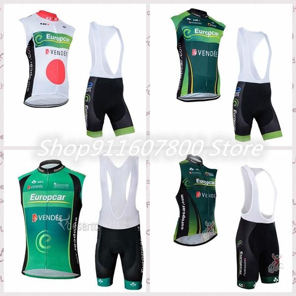 team summer mens cycling sleeveless jersey vest bib shorts sets road racing clothing bicycle outfits sports uniform, Black;blue
team summer mens cycling sleeveless jersey vest bib shorts sets road racing clothing bicycle outfits sports uniform, Black;blue