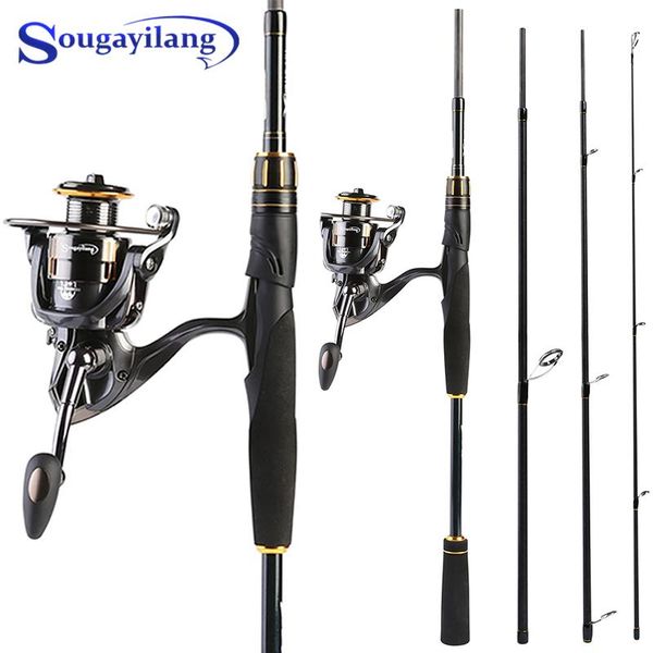 sougayilang spinning fishing rod and reel combo carbon pole set for bass carp trout boat freshwater saltwater rods
sougayilang spinning fishing rod and reel combo carbon pole set for bass carp trout boat freshwater saltwater rods