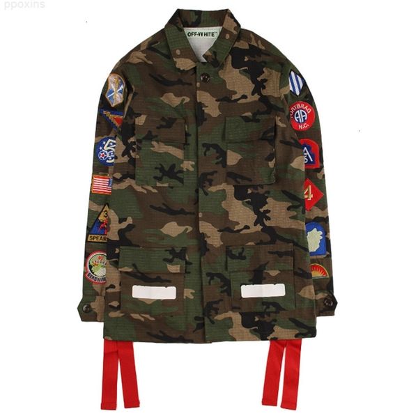 tide off camouflage embroidery badge large arr style behind work shirt jacket men and women, Black;brown
tide off camouflage embroidery badge large arr style behind work shirt jacket men and women, Black;brown