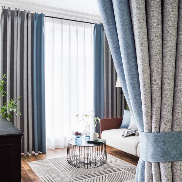 minimalist curtain shading cloth nordic contrast color thickening curtains for living dining room bedroom & drapes
minimalist curtain shading cloth nordic contrast color thickening curtains for living dining room bedroom & drapes
