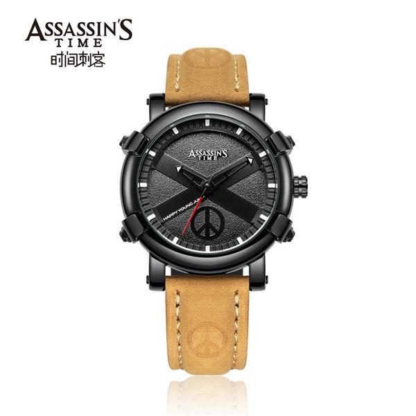 time assassin creative new 2021 fashion boys' sports watch waterproof men's watch, Slivery;brown
time assassin creative new 2021 fashion boys' sports watch waterproof men's watch, Slivery;brown