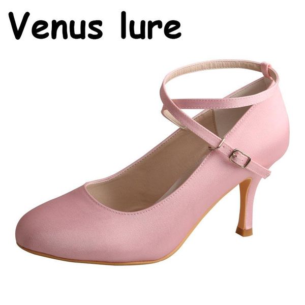 dress shoes custom handmade pink heels for women wedding round toe pumps ankle strap size 8, Black
dress shoes custom handmade pink heels for women wedding round toe pumps ankle strap size 8, Black