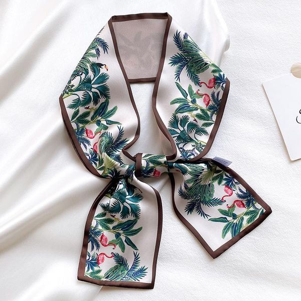 scarves 2021 long small silk scarf women fashion leopard print narrow neckerchief tie package belt hair band lady skinny female, Blue;gray
scarves 2021 long small silk scarf women fashion leopard print narrow neckerchief tie package belt hair band lady skinny female, Blue;gray