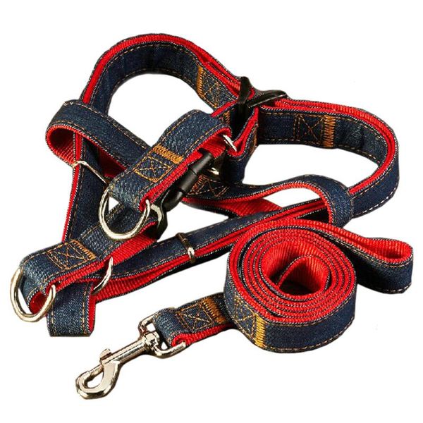 dog collars & leashes 120cm red denim jean leads set 4 size adjustable pet accessories puppy cat training walking harness leash for dogs
dog collars & leashes 120cm red denim jean leads set 4 size adjustable pet accessories puppy cat training walking harness leash for dogs