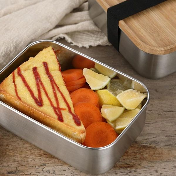 dinnerware sets 800ml stainless steel lunch box with bamboo lid bento sushing container children's school containers
dinnerware sets 800ml stainless steel lunch box with bamboo lid bento sushing container children's school containers