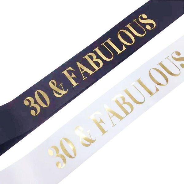 party decoration 1pc 158x9.3cm sweet 16/30 fabulous/happy birthday sash boy girls 16th 30th event supplies
party decoration 1pc 158x9.3cm sweet 16/30 fabulous/happy birthday sash boy girls 16th 30th event supplies