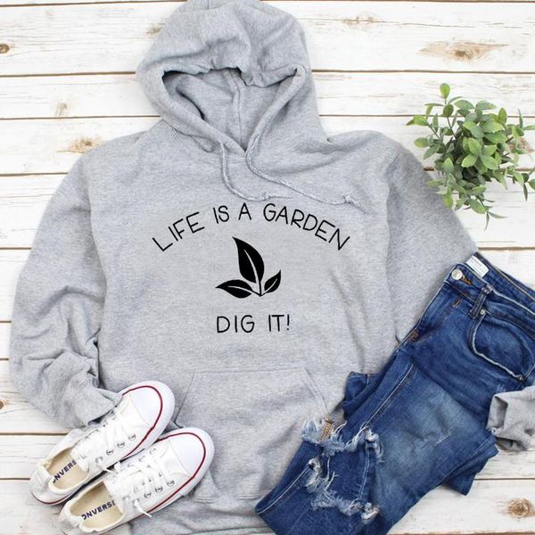 women's hoodies & sweatshirts zbbrdd life is a garden dig it graphic full long sleeve shirt fashion cotton women sweatshirt pullover dr, Black
women's hoodies & sweatshirts zbbrdd life is a garden dig it graphic full long sleeve shirt fashion cotton women sweatshirt pullover dr, Black