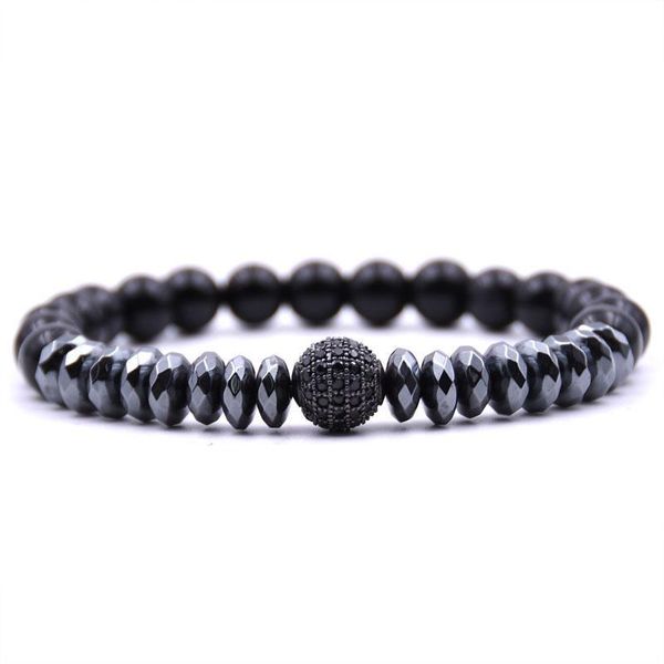 beaded, strands 8mm bright black stone beads bracelet for women&men handmade 4 colors hematite pave cz ball bracelets classic 2021
beaded, strands 8mm bright black stone beads bracelet for women&men handmade 4 colors hematite pave cz ball bracelets classic 2021