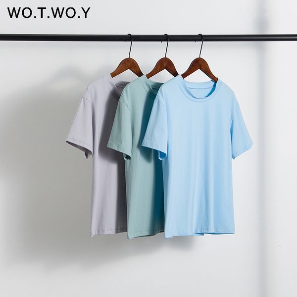 wotwoy summer loose basic tee shirt women knitted cotton solid t-shirt women o-neck casual korean female harajuku 2021 new, White
wotwoy summer loose basic tee shirt women knitted cotton solid t-shirt women o-neck casual korean female harajuku 2021 new, White