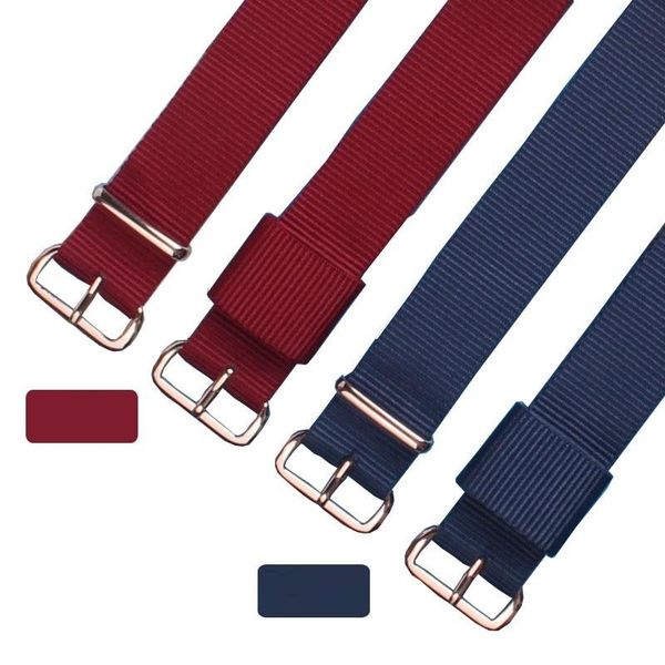 watch bands 14mm 18mm 20mm strap fabric nato nylon watchband buckle belt blue,wine red bands, silver, rose gold for pin, Black;brown
watch bands 14mm 18mm 20mm strap fabric nato nylon watchband buckle belt blue,wine red bands, silver, rose gold for pin, Black;brown