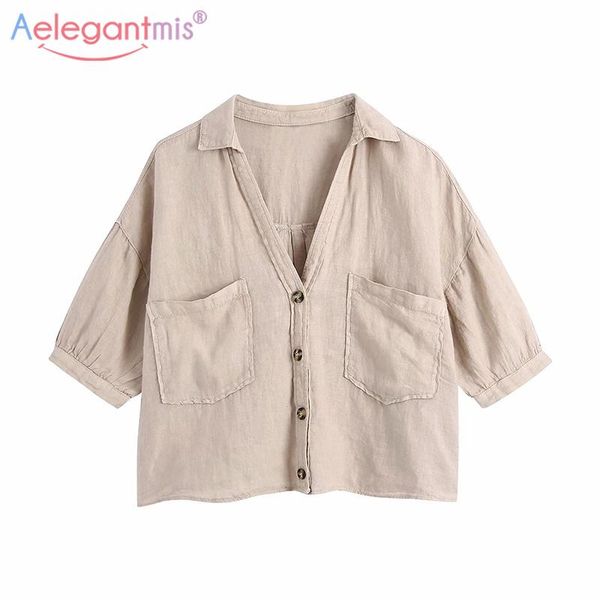 women's blouses & shirts aelegantmis loose short sleeve women vintage cotton linen button up shirt soft cozy for womens 6 colors summer, White
women's blouses & shirts aelegantmis loose short sleeve women vintage cotton linen button up shirt soft cozy for womens 6 colors summer, White