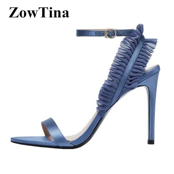 blue silk women gladiator sandals ankle strap lace decor ladies summer shoes thin high heels black formal dress party pumps
blue silk women gladiator sandals ankle strap lace decor ladies summer shoes thin high heels black formal dress party pumps