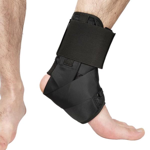 ankle brace protector gym fitness sports pressurized 1pc bandage equipment football elastic sleeves belt support, Blue;black
ankle brace protector gym fitness sports pressurized 1pc bandage equipment football elastic sleeves belt support, Blue;black