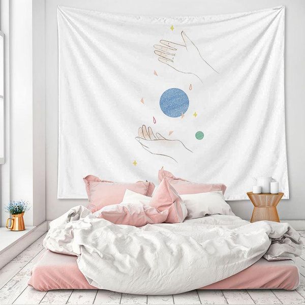 tapestries cilected nordic ins cartoon blanket tapestry wall hanging decoration home children's room bedside cloth painting beach towel
tapestries cilected nordic ins cartoon blanket tapestry wall hanging decoration home children's room bedside cloth painting beach towel