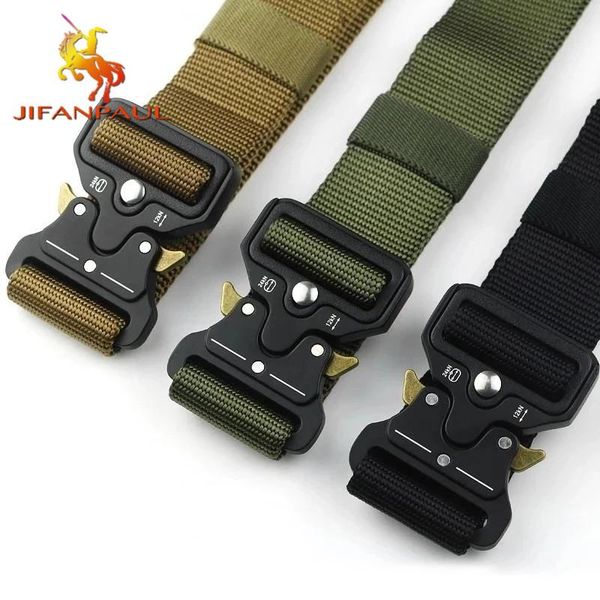 belts men's brand military tactical belt specially designed for the military's metal buckle adjustable 2021, Black;brown
belts men's brand military tactical belt specially designed for the military's metal buckle adjustable 2021, Black;brown