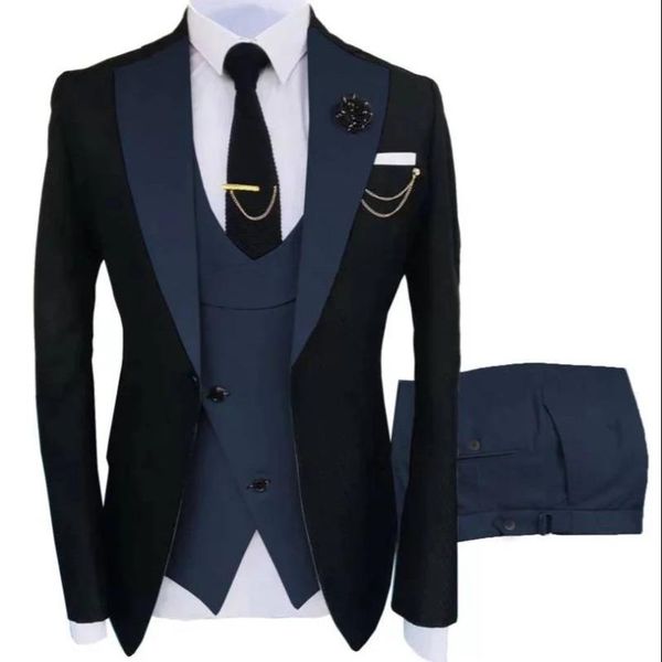 men's suits & blazers navy blue black slim fit men for singer evening prom notched lapel wedding groom tuxedo 3 pcs set ( jacket vest p, White;black
men's suits & blazers navy blue black slim fit men for singer evening prom notched lapel wedding groom tuxedo 3 pcs set ( jacket vest p, White;black