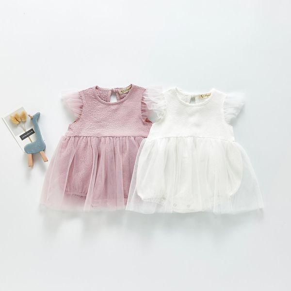 2021 ins baby kids climbing romper flying sleeveless solid color round collar soft rompers 100% cotton summer girl infant clothes 0-2t, Blue
2021 ins baby kids climbing romper flying sleeveless solid color round collar soft rompers 100% cotton summer girl infant clothes 0-2t, Blue