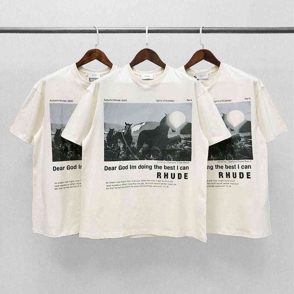 beautiful tide rhu po pony group slogan printing loose round neck casual couple short sleeve t-shirt for men 0dzj, White;black
beautiful tide rhu po pony group slogan printing loose round neck casual couple short sleeve t-shirt for men 0dzj, White;black