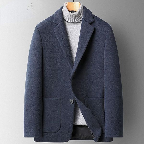 men's suits & blazers winter autumn long sleeve blazer jackets male slim fit suit outwear men solid color woolen warm coats o555, White;black
men's suits & blazers winter autumn long sleeve blazer jackets male slim fit suit outwear men solid color woolen warm coats o555, White;black