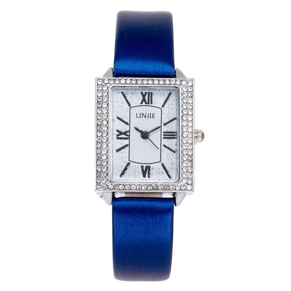 wristwatches fashion ladies quartz watch crystal square clock women bracelet watches dress pu band female roman arabic numerals, Slivery;brown
wristwatches fashion ladies quartz watch crystal square clock women bracelet watches dress pu band female roman arabic numerals, Slivery;brown