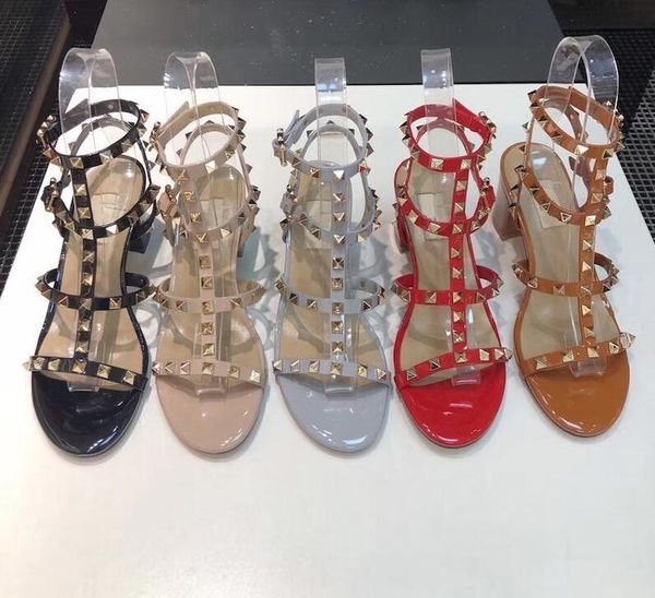 neue lackleder spannend high heels frauen einzigartige designer bezieht sich auf kleid hochzeitsschuhe schuhe buchstab sandals, Black
neue lackleder spannend high heels frauen einzigartige designer bezieht sich auf kleid hochzeitsschuhe schuhe buchstab sandals, Black