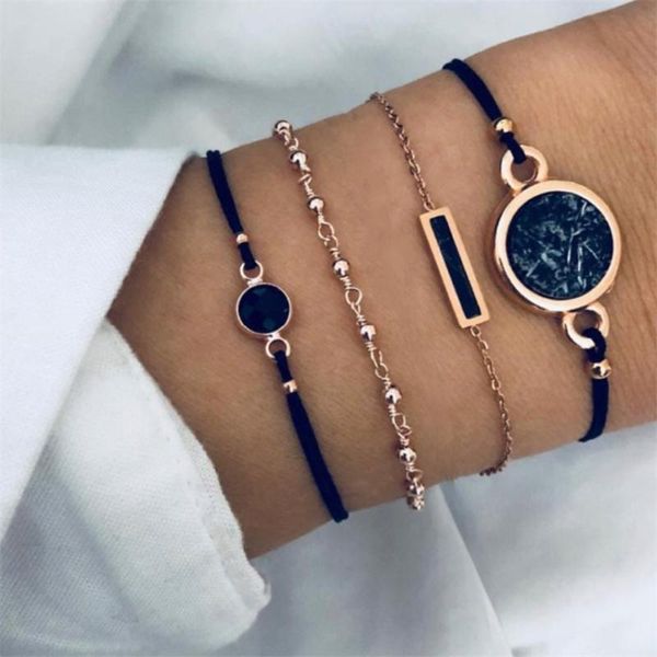 bangle 32pcs/set bohemian gold color moon leaf crystal opal open bracelet set for women punk boho beach jewelry gift wholesale, Black
bangle 32pcs/set bohemian gold color moon leaf crystal opal open bracelet set for women punk boho beach jewelry gift wholesale, Black