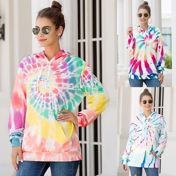 women's hoodies & sweatshirts printed loose hoodied drawstring pocket women casual tie dye pullovers hoodie, Black
women's hoodies & sweatshirts printed loose hoodied drawstring pocket women casual tie dye pullovers hoodie, Black
