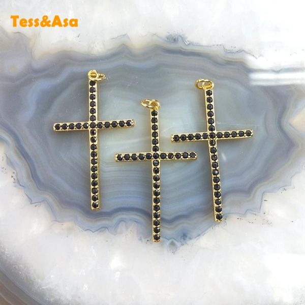 pendant necklaces 5pcs cross cubic zircon charms micro pave religious for women jewelry making, Silver
pendant necklaces 5pcs cross cubic zircon charms micro pave religious for women jewelry making, Silver