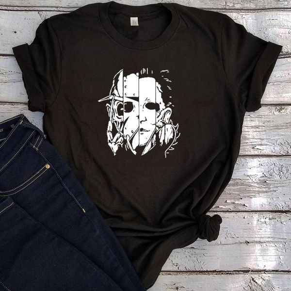 women's t-shirt horror shirt halloween 2021 women scary tshirt harajuku movie killer for funny goth clothes vintage, White
women's t-shirt horror shirt halloween 2021 women scary tshirt harajuku movie killer for funny goth clothes vintage, White