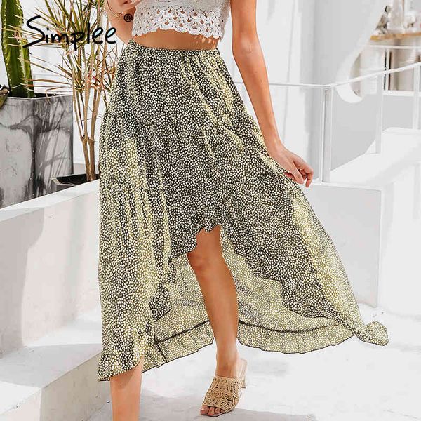 bohemian floral print women elegant ruffled front split female midi vintage casual beach ladies summer skirt 210414, Black
bohemian floral print women elegant ruffled front split female midi vintage casual beach ladies summer skirt 210414, Black