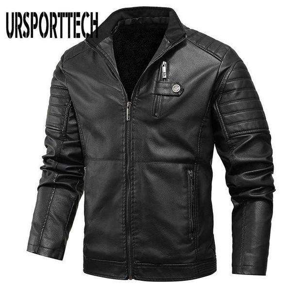 winter motorcycle jacket men warm thick fleece leather jacket man biker punk vintage pu leather jacket windbreaker coat 210528, Black
winter motorcycle jacket men warm thick fleece leather jacket man biker punk vintage pu leather jacket windbreaker coat 210528, Black