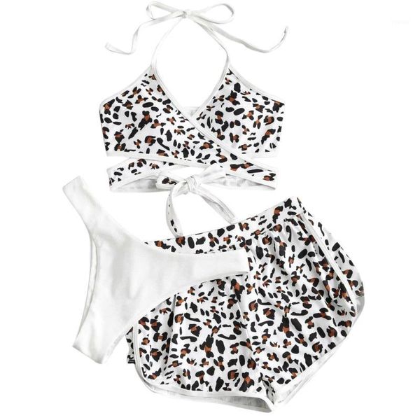 women's swimwear women leopard bathing suit 3 pieces sets swimsuit patchwork bikini bikinis set beach thong, White;black
women's swimwear women leopard bathing suit 3 pieces sets swimsuit patchwork bikini bikinis set beach thong, White;black